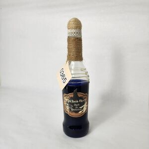 Witches Brew Aged to Perfection Halloween Apothecary Bottle Decor